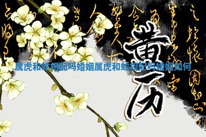 属虎 🚹 和蛇相配吗婚姻 ✳ 属虎和蛇相配吗婚姻如何